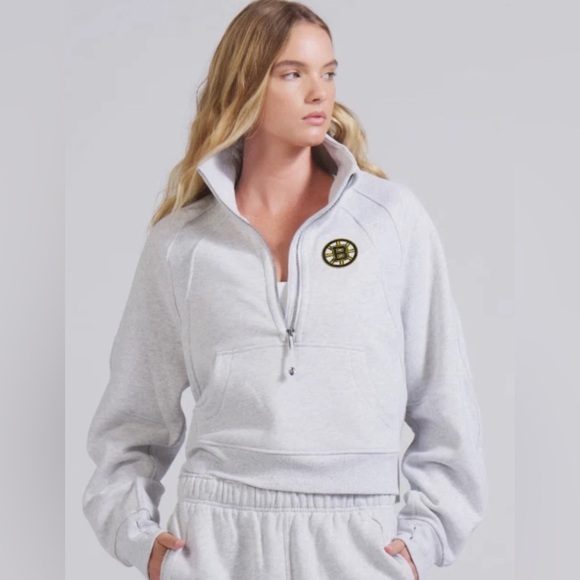 Lululemon NHL oversized scuba sweatshirt Boston Bruins hockey 🏒 - Picture 1 of 8